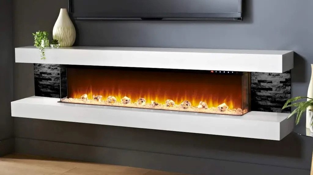Best 60 Inch Tall Electric Fireplaces With Mantel